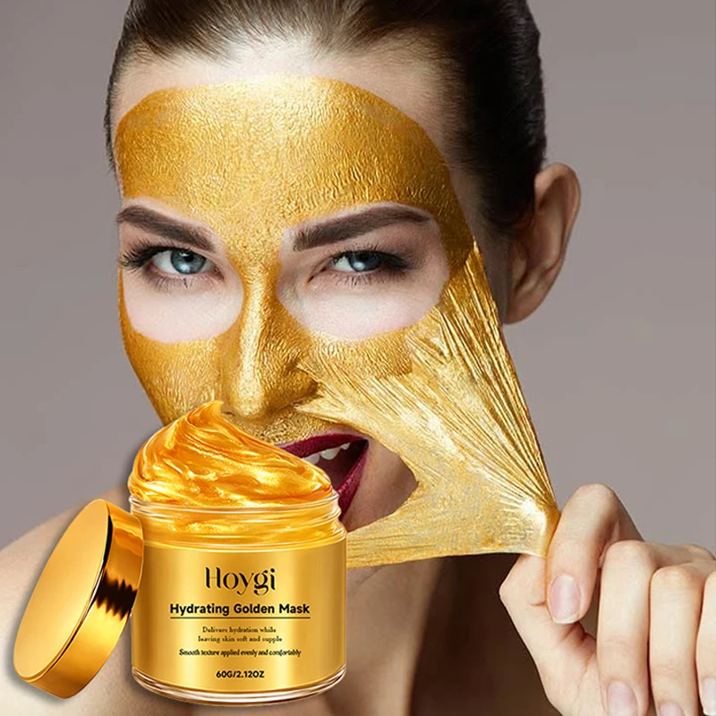 Golden Peel‑off Face Mask Deep Moisturizing Nourishing Mask Firming Brightening Soft Smooth Beauty Face Skin Care Mask
