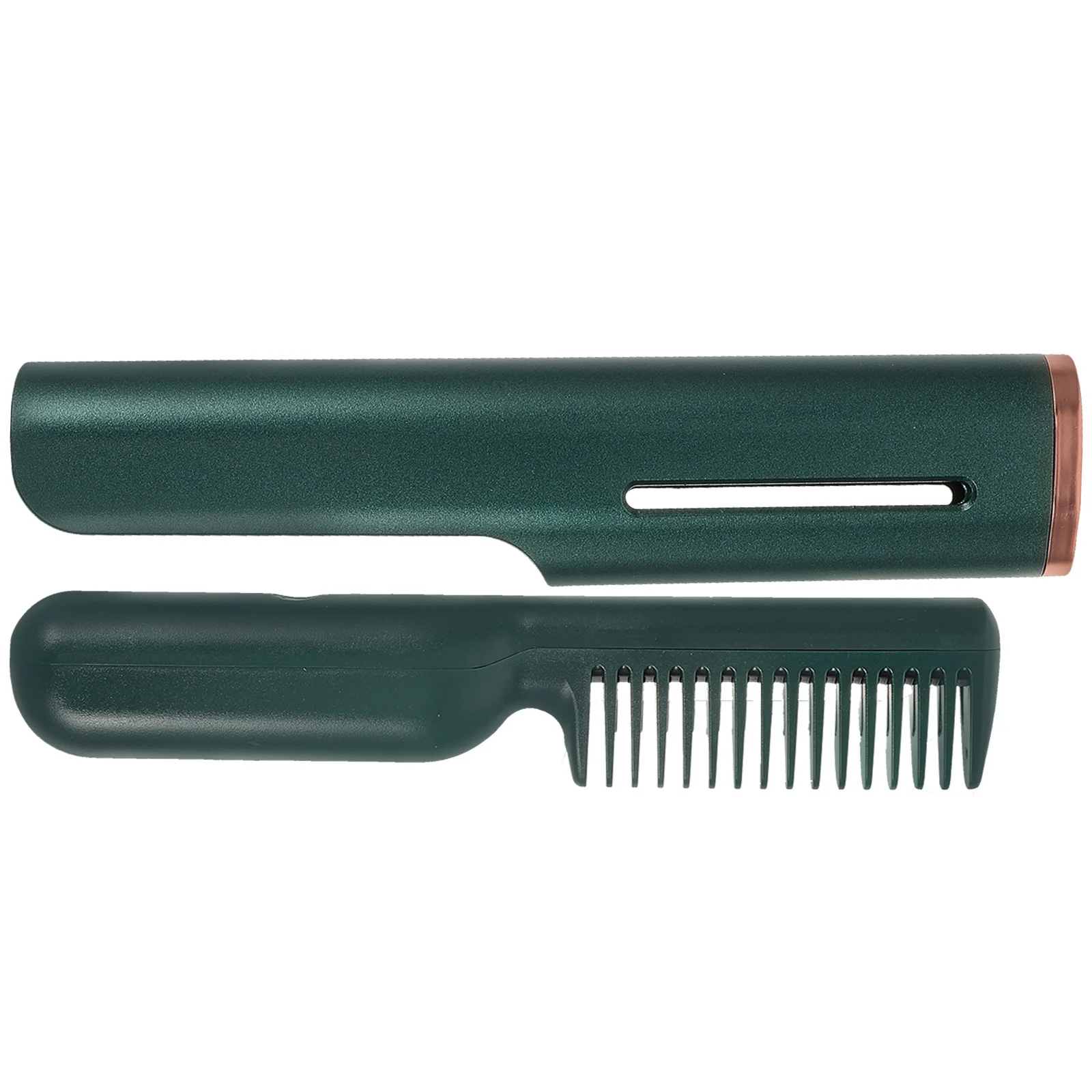 

Электрический нагревательный выпрямитель для волос, расческа, небольшой портативный инструмент для укладки, быстрый нагрев, питание от USB, гладкий блеск без вьющихся волос