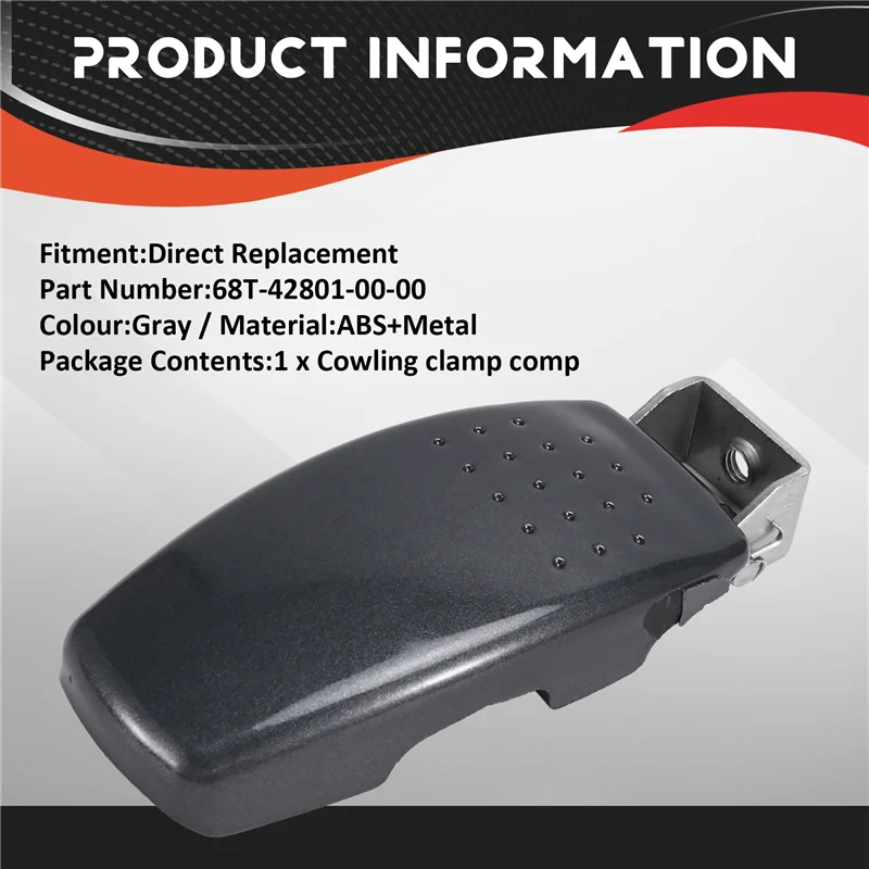 

Зажим капота Comp 68T-42801-00-00 68T428010000 для подвесного двигателя Yamaha