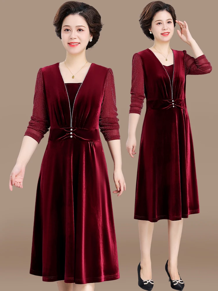 abito-in-velluto-primaverile-alla-moda-per-donne-di-mezza-eta-e-anziane-vestito-elegante-a-taglio-dritto-con-scollo-a-v-per-matrimoni-e-banchetti