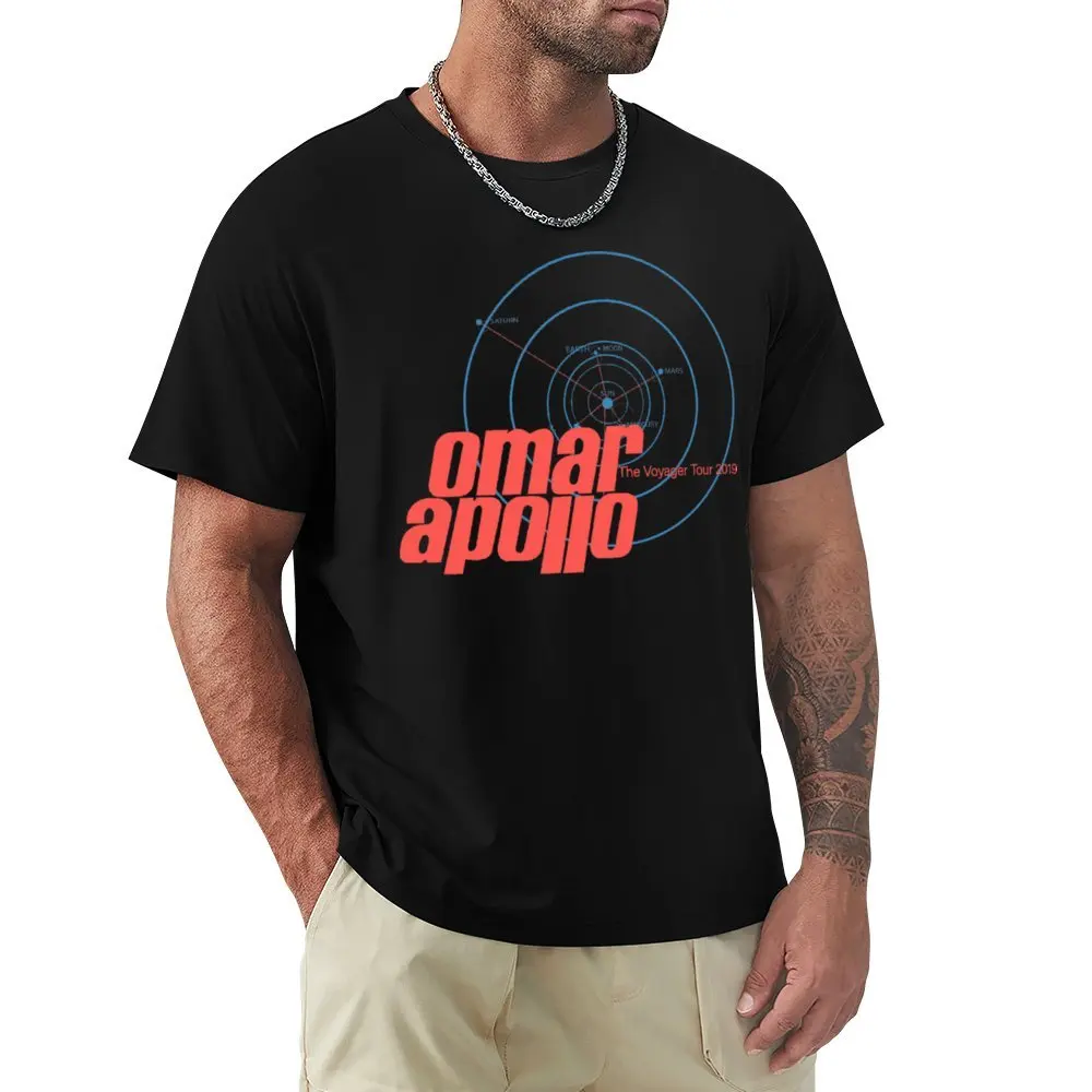 Omar Apollo Voyager Tour 2019 Top Tee Top Quality T-shirt Crewneck  Move  Cool Home Eur Size