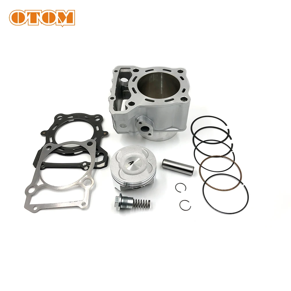 78mm Motorcycle Air Cylinder Kit For Kawasaki KLX250 1993-2018 KLX300 1996-2007 Air Cylinder Block Piston Ring Head Base Gasket