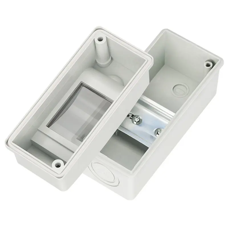 Ingenious-3X HT-2 IP65 Waterproof Distribution Breaker Box Panel Installation 2 WAY PC Outdoor Electrical MCB Solar Junction Box