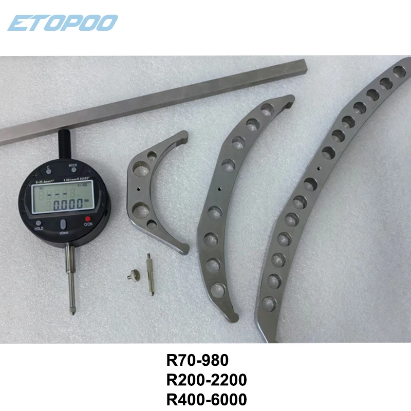 ชุดเกจวัดระยะทางแบบดิจิตอล แสดงผลบนหน้าจอ LCD ระยะวัด 70-6000 มม. รูปทรงตัว R ความแม่นยำสูง คุณภาพเยี่ยม