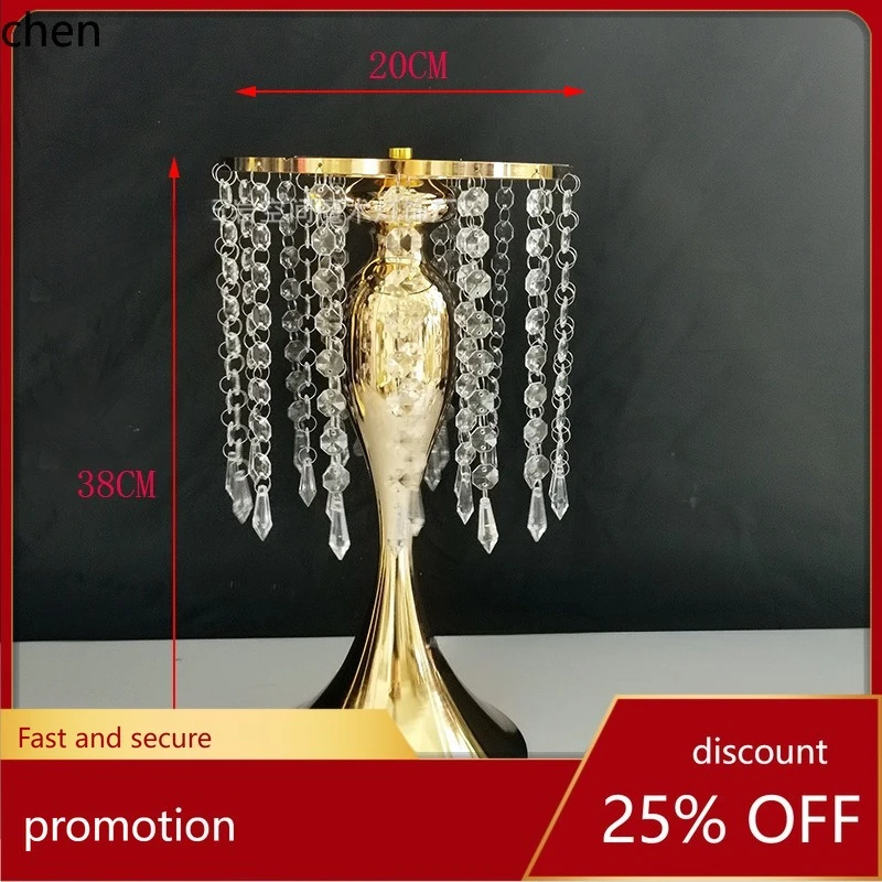 

H1 iron art new cross-border candlestick large mermaid ornament window wedding table flower stand arrangement