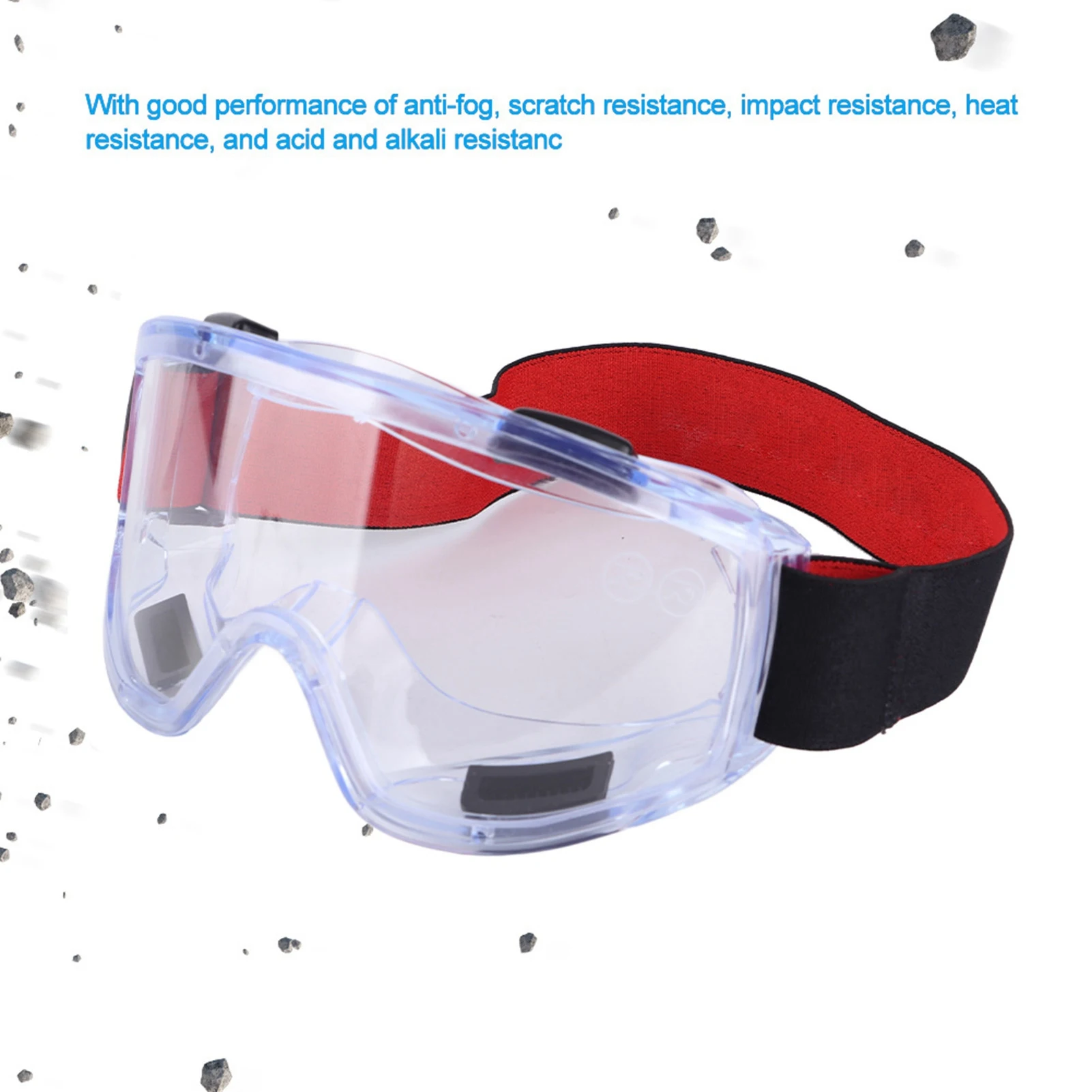 ZK30 Heat Shock Resistant Anti Fog Safety Glasses Goggles for Laboratory Construction Sites Safety glasses