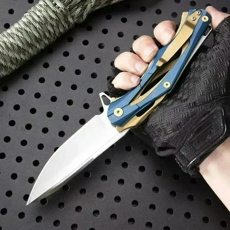 

new Transformer folding pocket knife D2 Blade 420steel Handles edc multitoo knives selbstverteidigung survival tactical knife