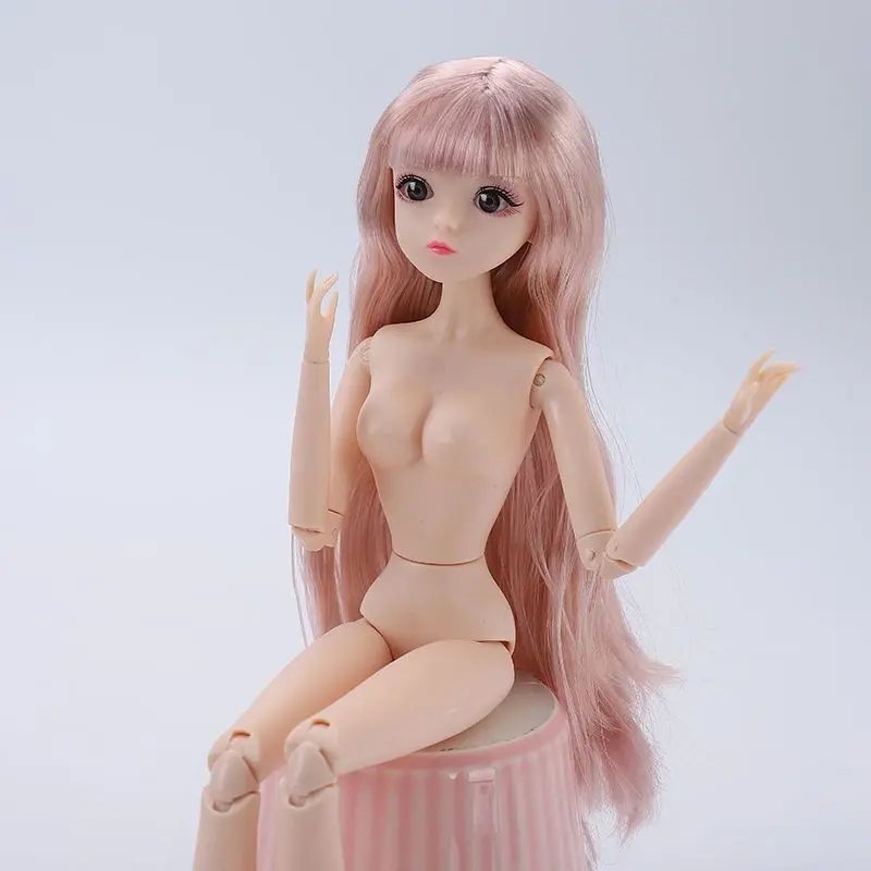 

30 см веганская кукла тело 1/6 Bjd куклы игрушки 3D моделирование глаз кукла девушка одеваются игрушки длинные волосы 11 суставов тела + голова подарки для детей