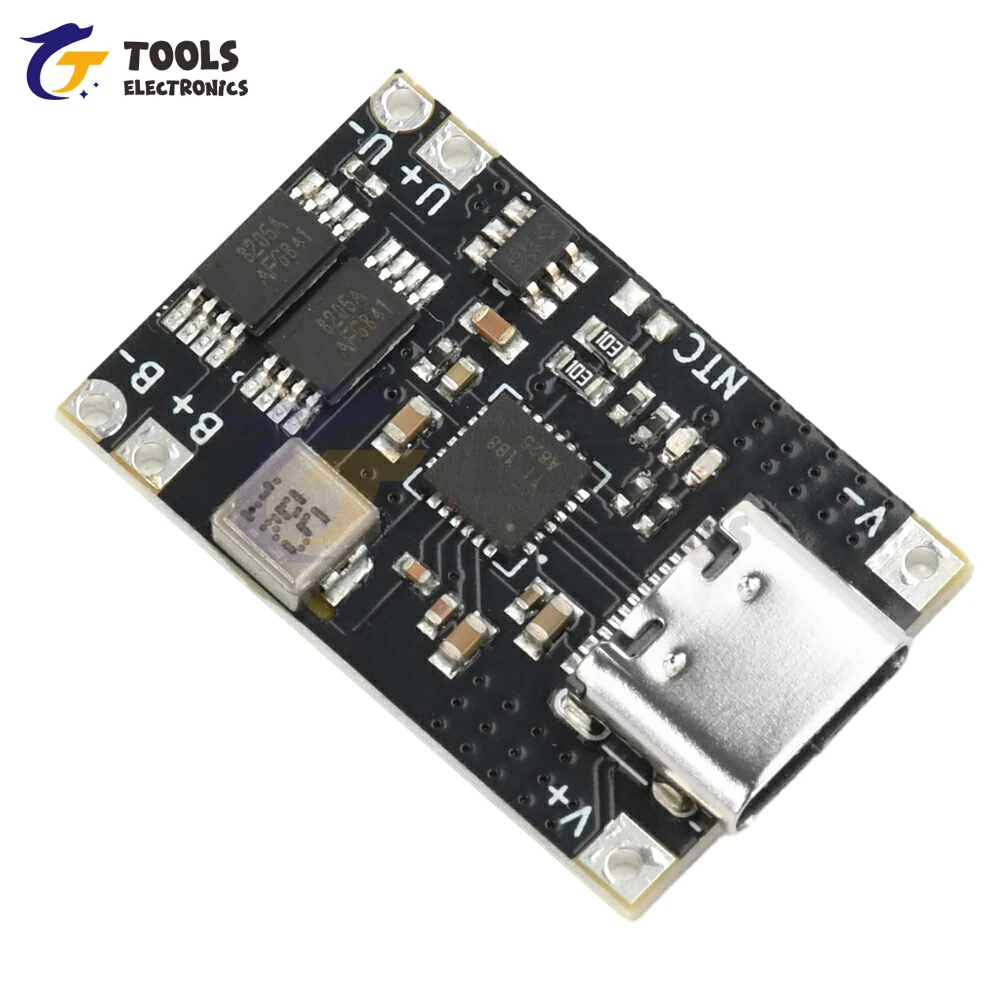 5V 3A Step-Down Power Supply Charging Module DC 4.5-12V TYPE-C USB Lithium LiPo Battery Charger Protection Circuit Board