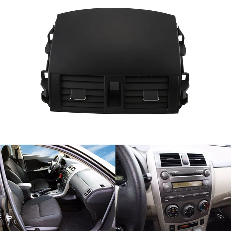 Car Dashboard Air Conditioning Outlet Panel Grille Cover 55670-02160 55663-02060 For Toyota Corolla Altis 2007-2013