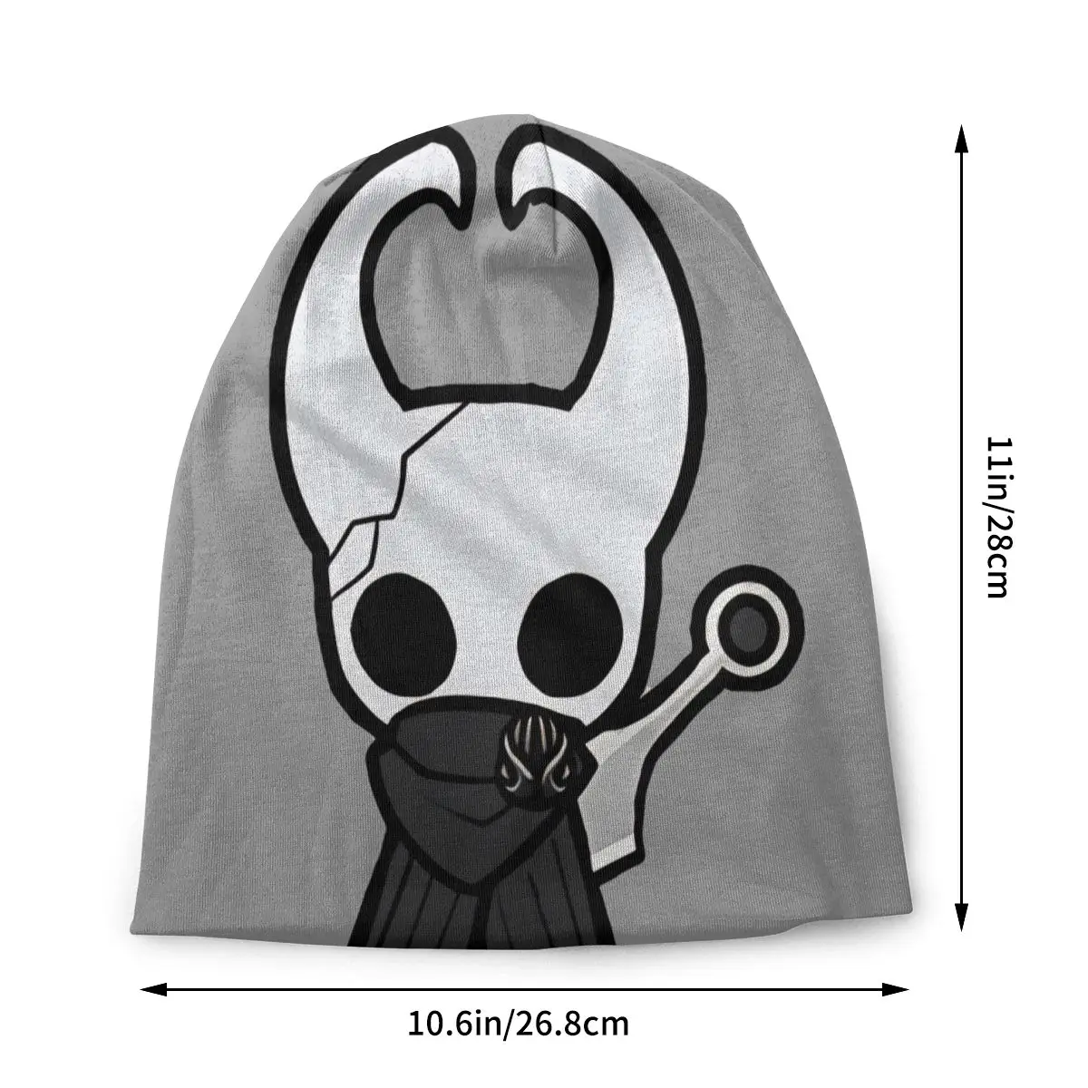 Hollow Knight Outdoor Thin Hats Cartoon Grey Bonnet High Quality Skullies Beanies Caps