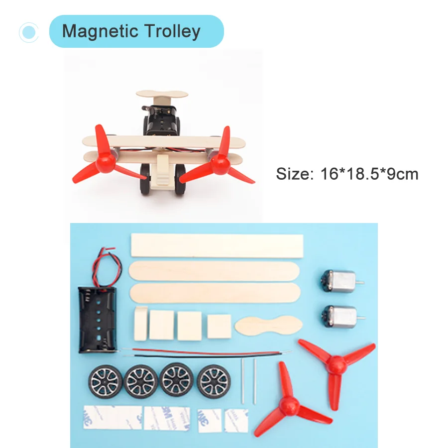 DIY Remote Drive Car Panzerfahrzeug Physikalisches Modell Wissenschaftsexperiment Lernset Technologieprojekt für das Lernen von Schulkindern – Detail 17