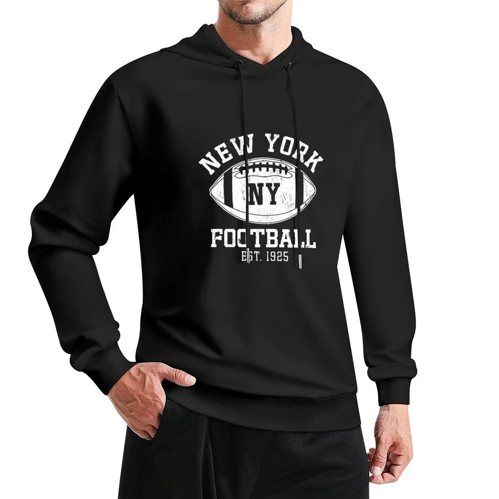 

Vintage New York Football Team NY Retro Giants Goalline Sport Pullover Hoodie graphic t shirts men tracksuit