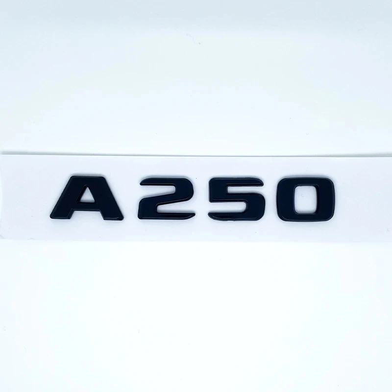 Apply Letters A160 A180 A200 A220 A250 A260 A180d A220d 4matic Emblem For Mercedes-Benz A Series Car Trunk Rear Logo Stickers