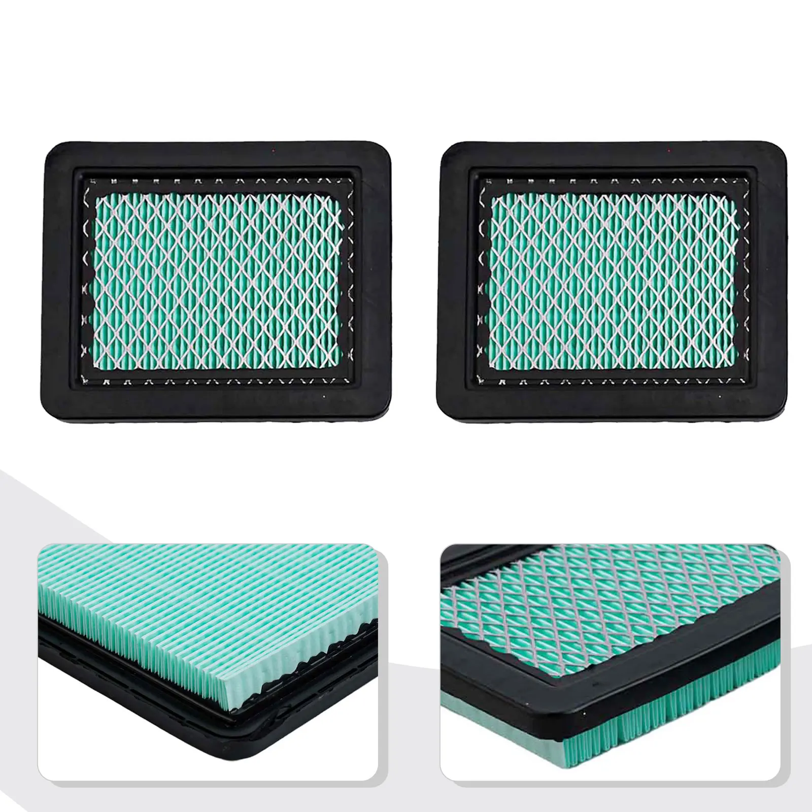 2pcs Lawn Mower Accessories Air Filter Lawn Mower Filter For Honda HRX 537/HRB 535/ HRD 536/ IZY 53/ HRG 536 Garden Power Tools