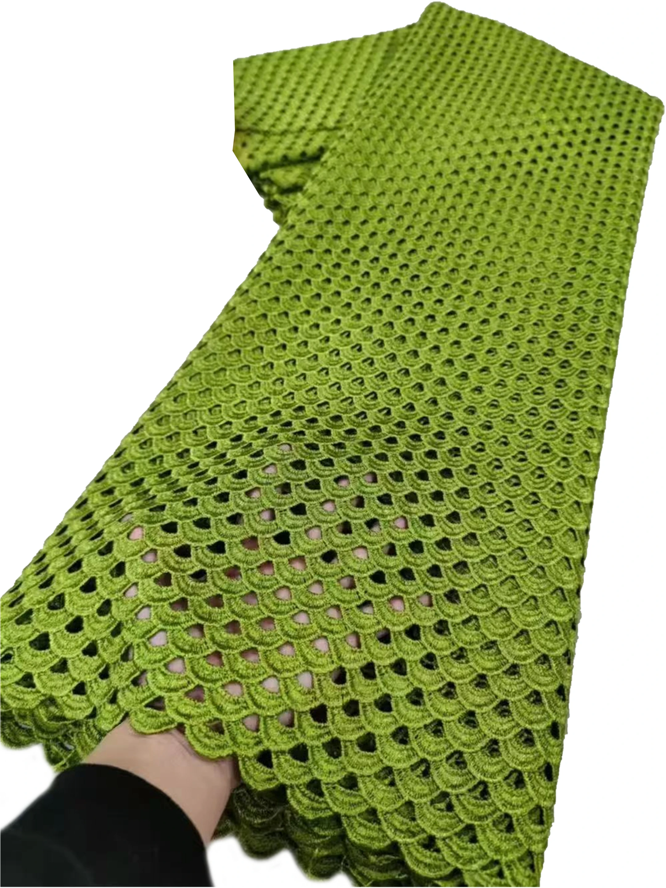 

African Lace Fabric 2025 High Quality Swiss Voile Lace Dubai Nigerian Guipure Lace Fabrics for Wedding Party Dress