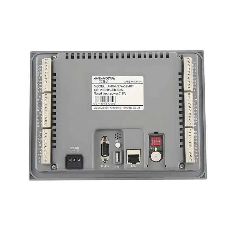 ASAMOTION PLC HMI  All IN one AMX hs7a 32mrt HSE HS7 HS7A Supports all instructions of 200 PLC