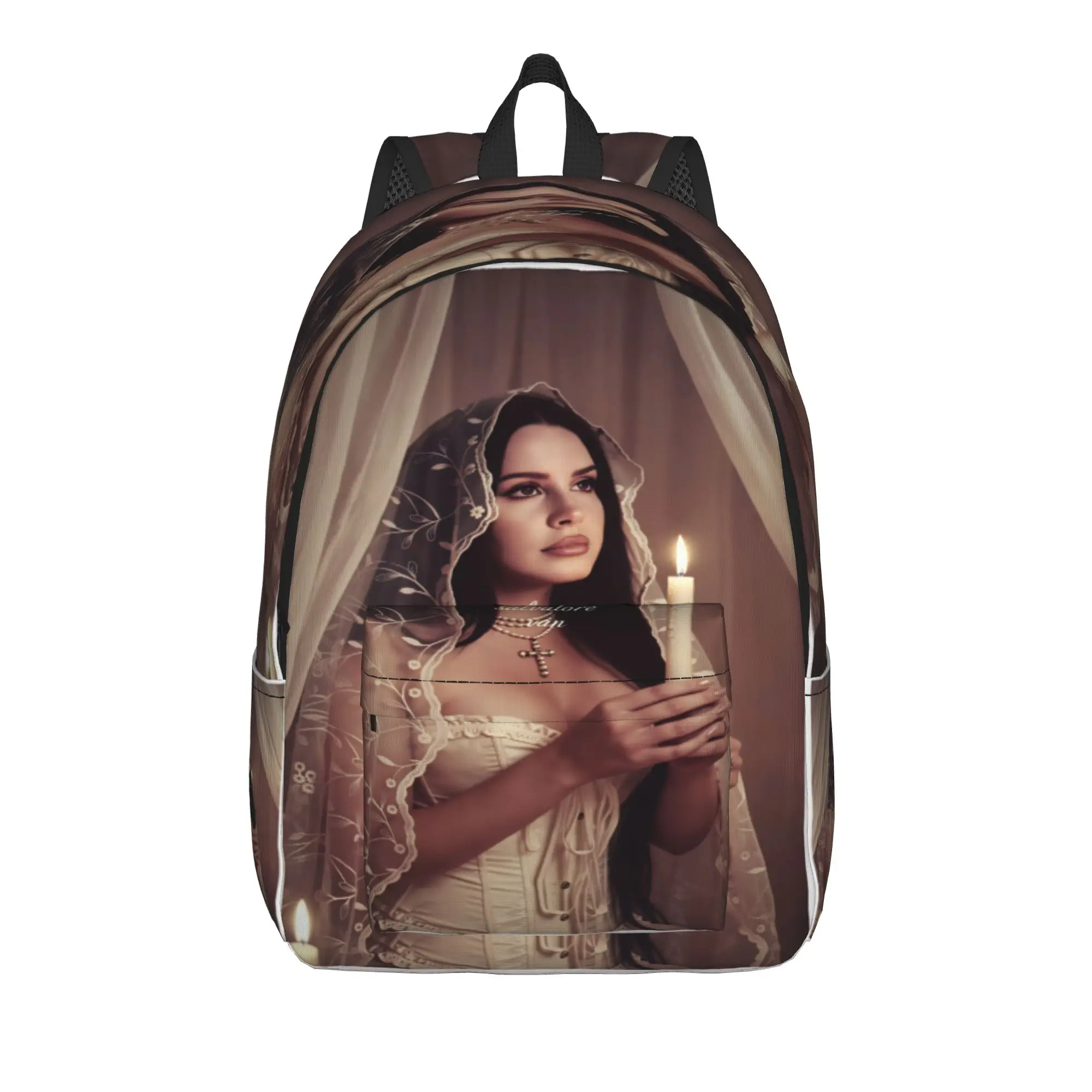 Lana Del Rey Singer Lizzy Grant  Backpack  Outdoor Style Backpacks Boy Streetwear School Bags Designer Large Rucksack