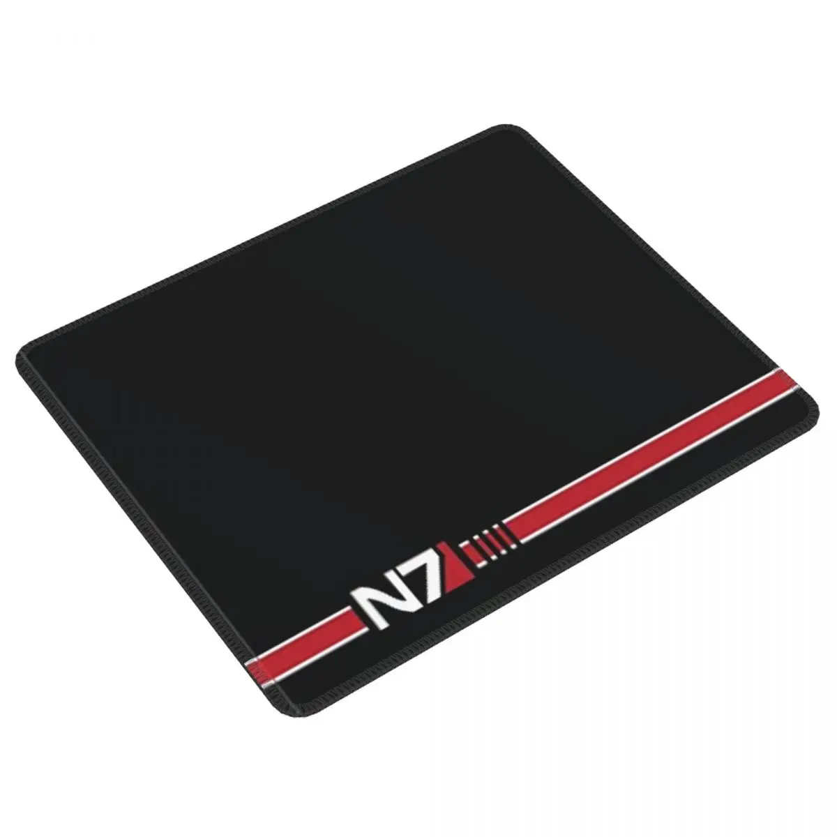 Tapis de souris avec logo N7, accessoires de jeu, ordinateur, bureau