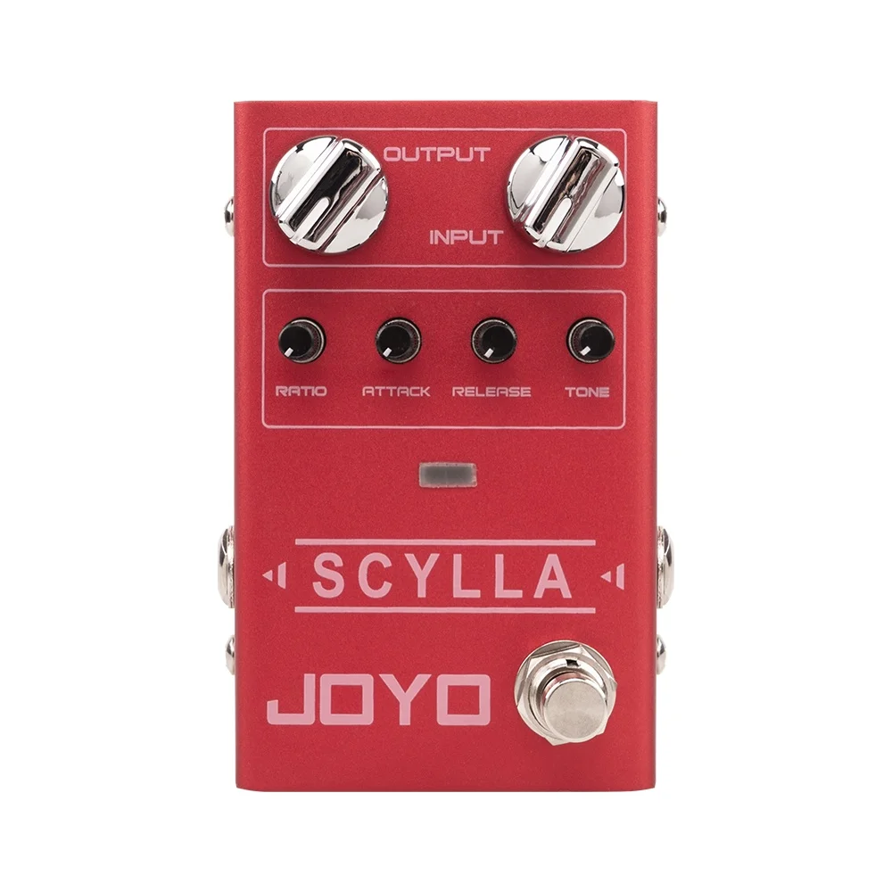 

JOYO R-27 SCYLLA Bass Compression Effect Pedal Studio-grade Bass Pedal Low Noise High Dynamic Circuit Design with TONE knob