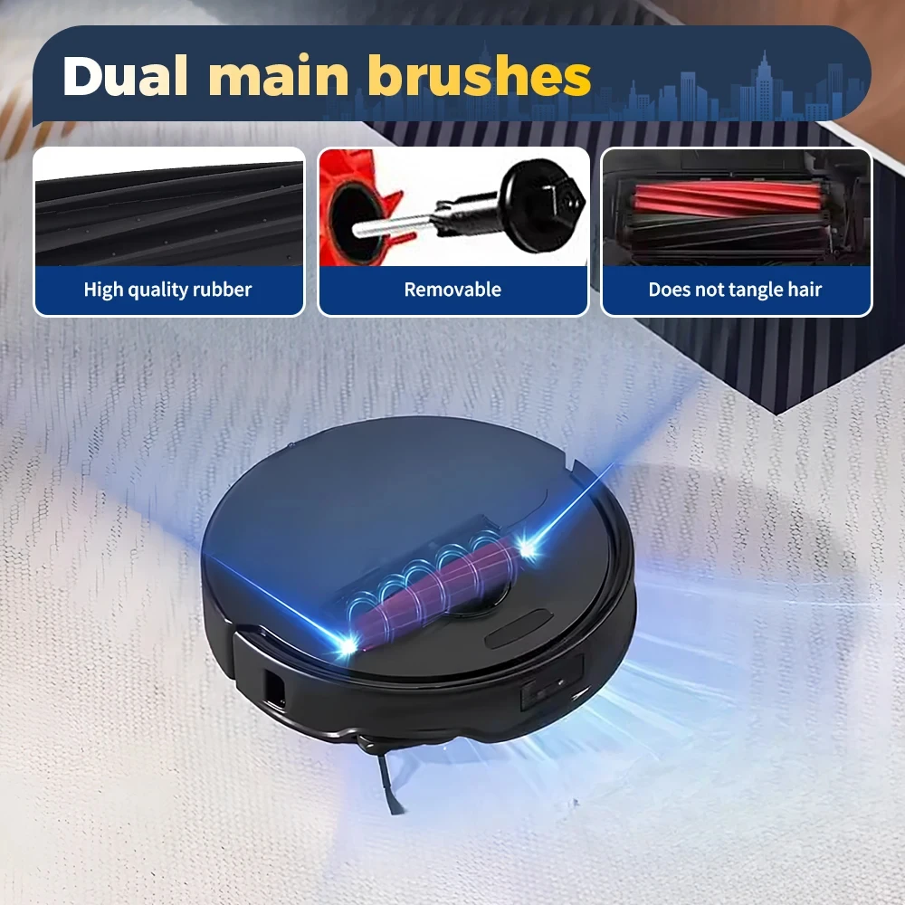 

Roller Brush For Roborock S8 S8 Pro Ultra S8+ G20 Q8 Max Q8 Max Plus Q5 Pro Q5 Pro+ Robot Vacuum Spare Parts Main Brushes