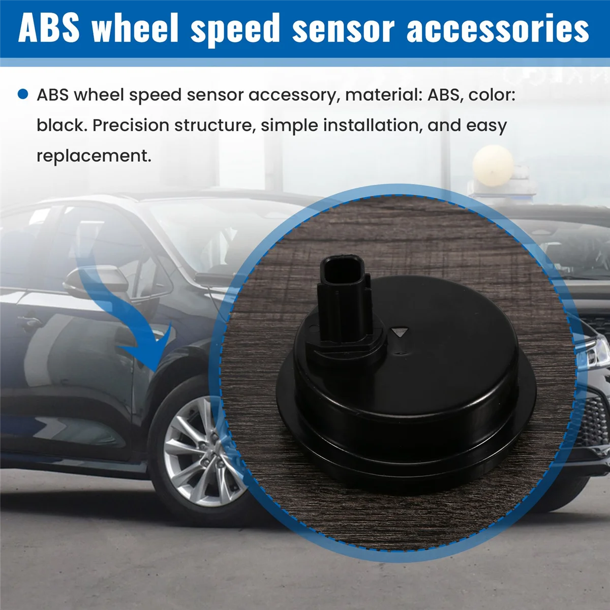 Антиблокировочный тормоз ABS Датчик скорости колеса задний левый или правый для Scion XD Toyota Corolla Yaris, Echo RAV4 8954452040