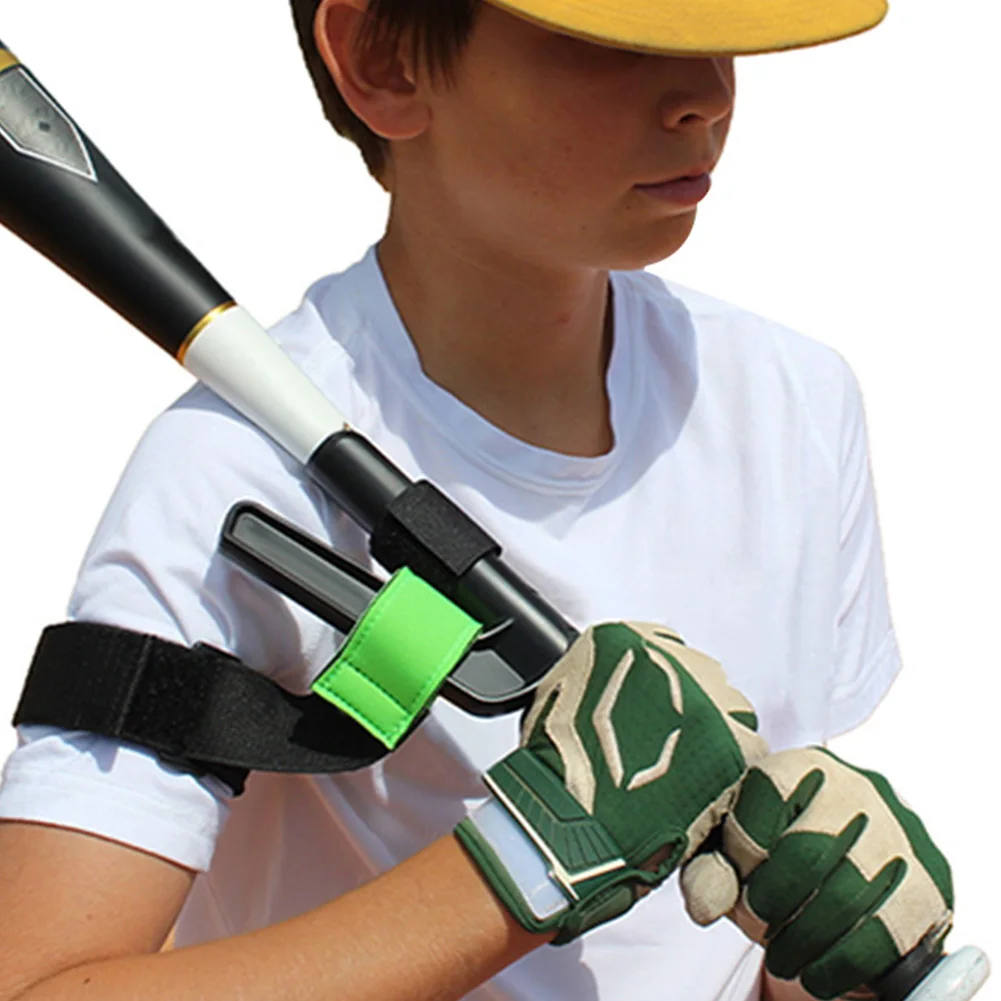 Baseball Hitting Posture Correct Band Training and Batting Hitting Equipment Portable Elastic Swing Trainer for Baseball Players