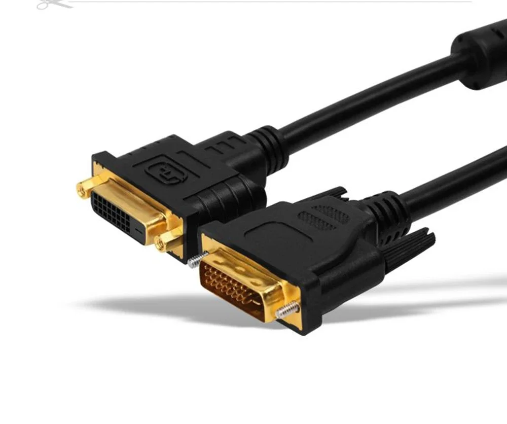 

DVI24+1 extended video cable, computer host monitor connection, extended male to female data cable 0.5M 1.5M 3M 5M