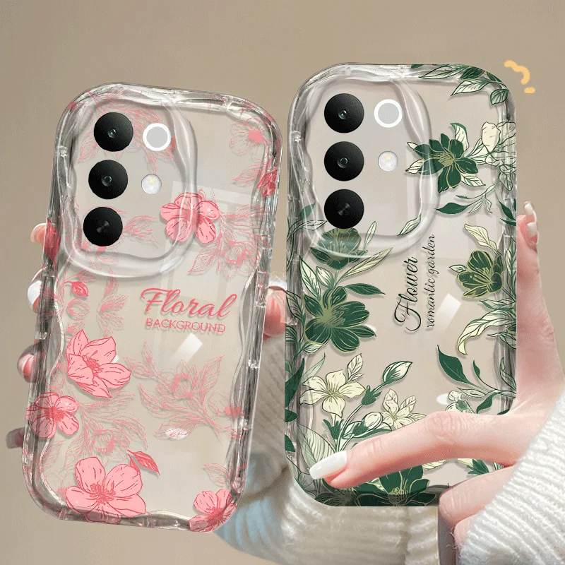 Étui Flexible en TPU pour Realme C85 Pro C85 5G, housse de protection antichoc à motif floral
