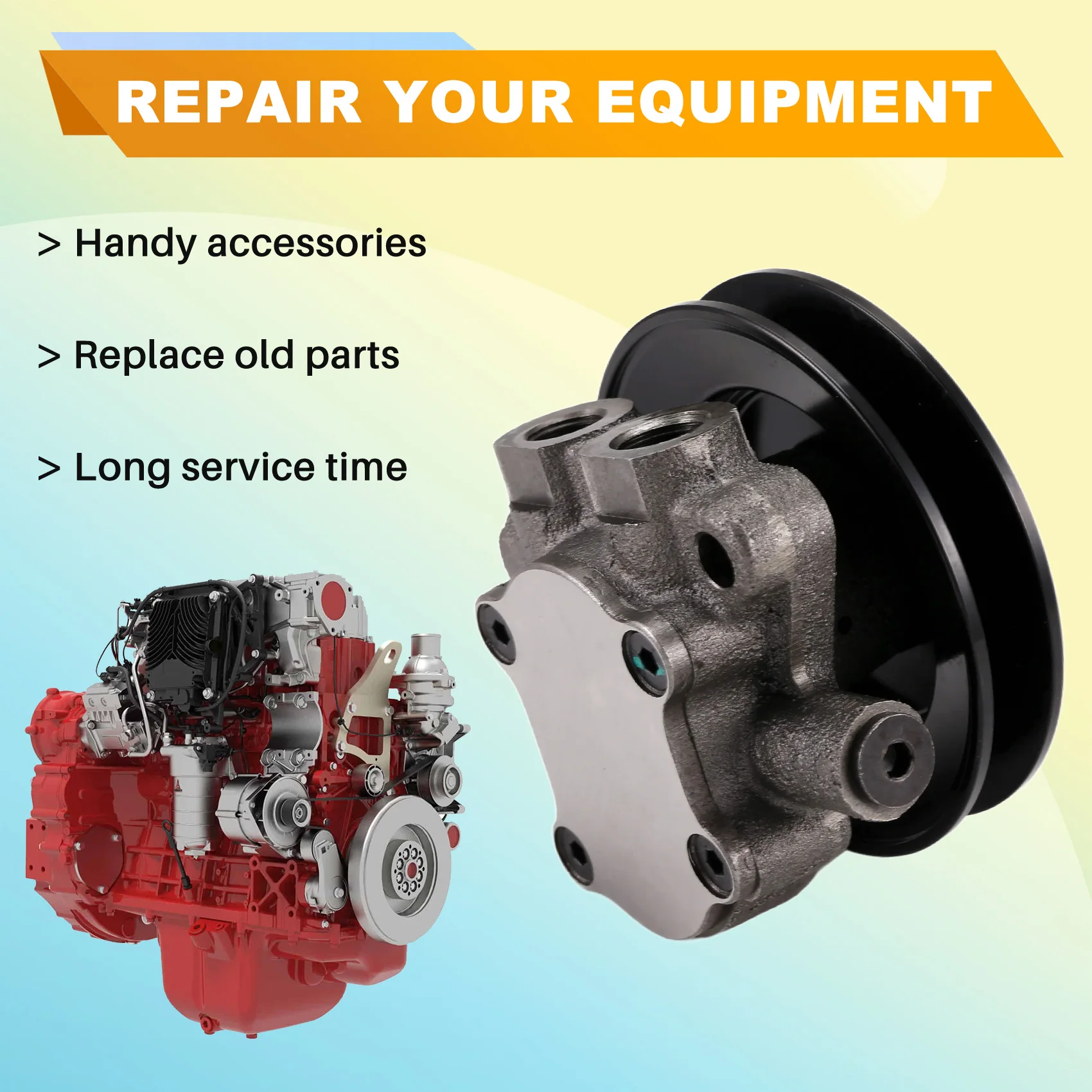 

Fuel Pump 04296791 For Volvo Excavator L120E L110E L60F Deutz Engine TCD2013 TCD2012 0429-6791-X67A