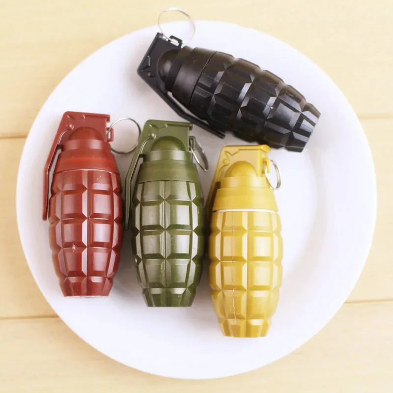1 Pcs Creative Personality Hand Grenades Shape Ballpoint Pen Kawaii Child Small Gift Stationery Supplies School Prize