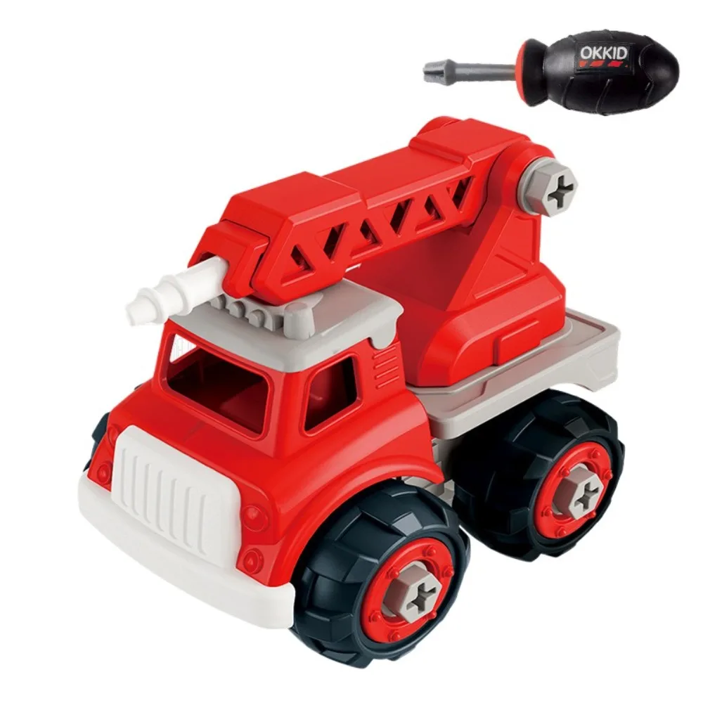 

Plastic Simulation DIY Toys Model Car Take Apart Puzzle Disassembly Assembly Car Toys Manual Skills Cartoon