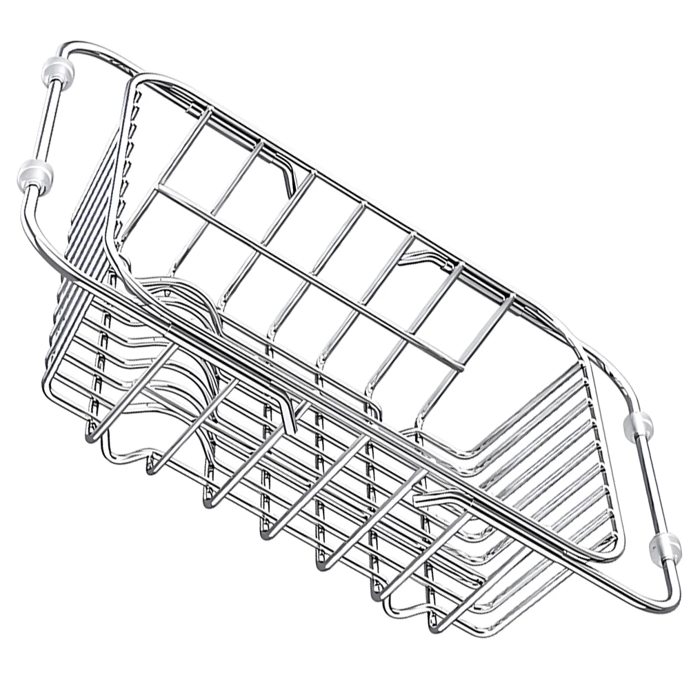 Couverts extensibles au-dessus de l'évier, panier de doublure de proximité de la vaisselle, porte-ustensiles en acier inoxydable, doublure de proximité de la vaisselle, séchage T1