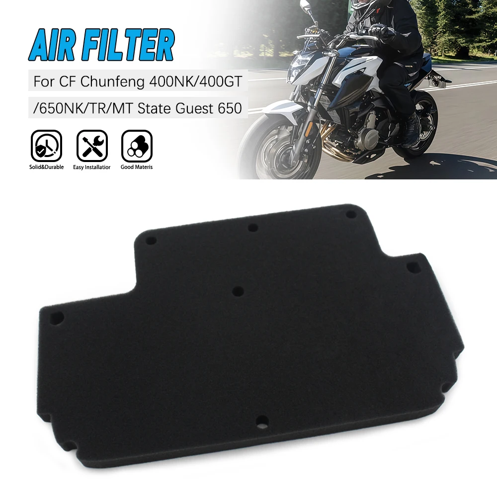

Motorcycle sponge air filter intake filter For CFMOTO CF400 CF400-5 400NK 400GT CF650 CF650-2 CF650-6 CF650-7 650MT 650NK