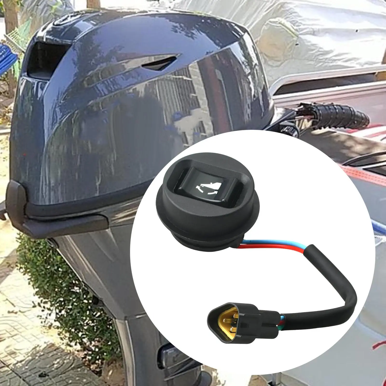 

Переключатель наклона и регулировки (Trim Switch) в сборе 63D-82563 для двигателей 2T/4T, высокопроизводительный, 30-115 л.с., простая установка, замена