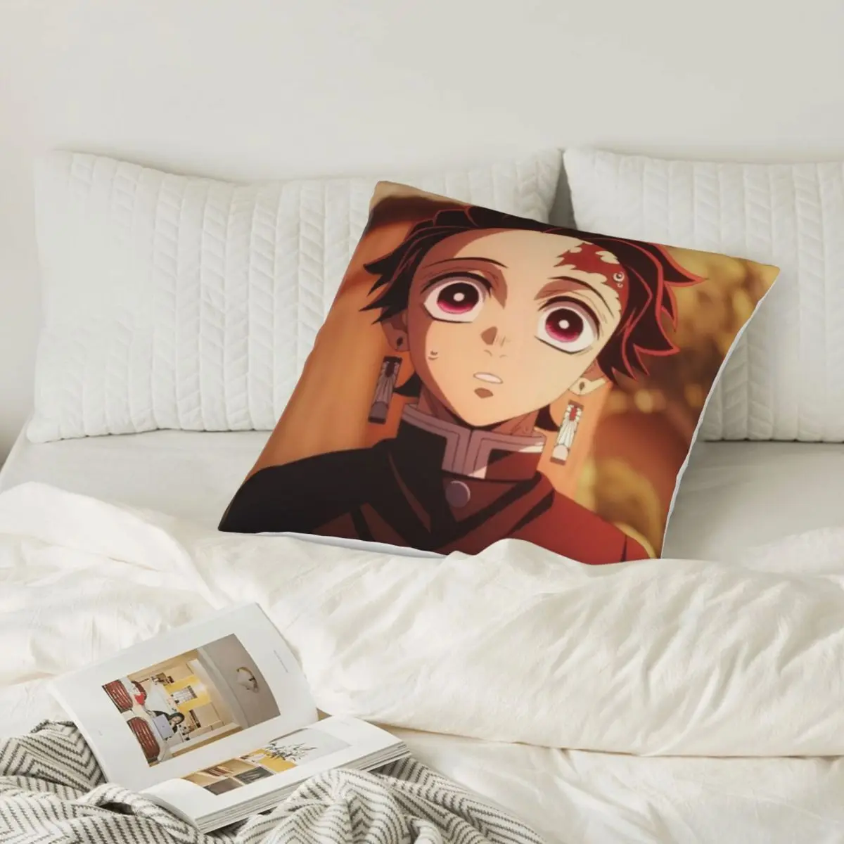 شيطان القاتل 000842 غطاء أريكة وسادة تغطي غطاء وسادة أريكة Dakimakura كيس وسادة غطاء وسادة
