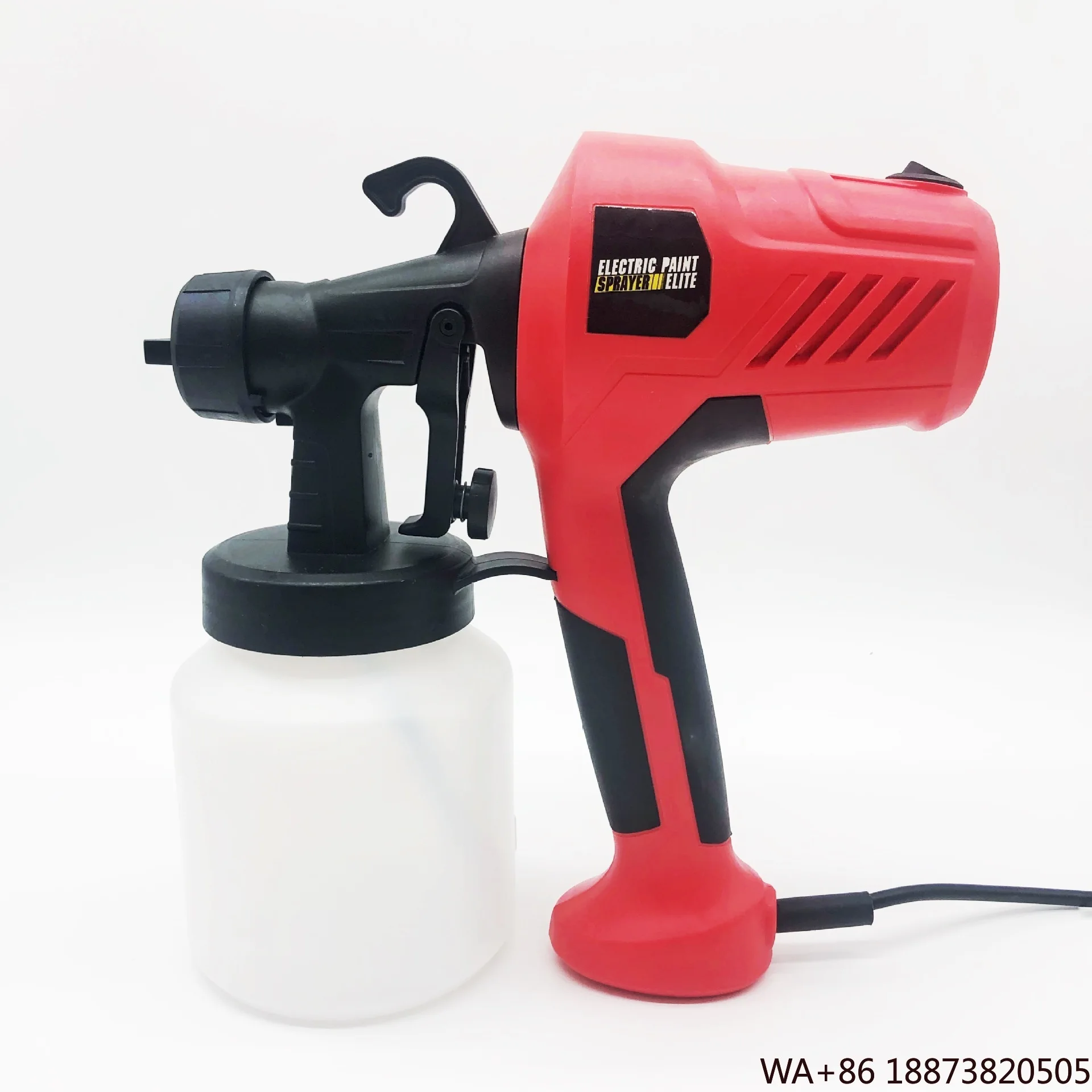 رش طلاء كهربائي 220 فولت/110 فولت، ضاغط طلاء، بخاخ طلاء كهربائي للسيارات، بدون هواء، تحكم في التدفق قابل للتعديل