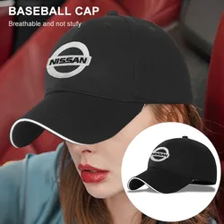 Car Snap Back Cap Female Male Visors Sun Unisex Adjustable Hat For Nissan Nismo Almera Tiida Juke Teana Qashqai 350Z 370Z GTR