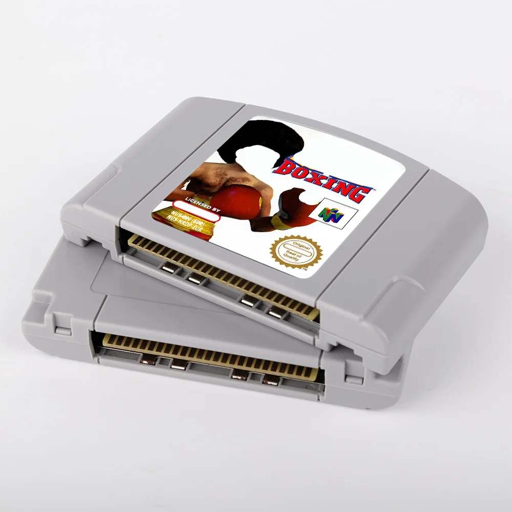 Cartucho de juego de 64 bits Rumbled Game Boxing Readyed, versión USA NTSC o versión EUR PAL para consolas N64