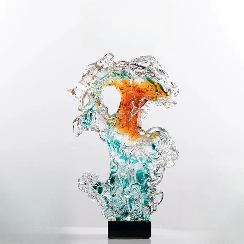 

Glazed Taihu stone ornament