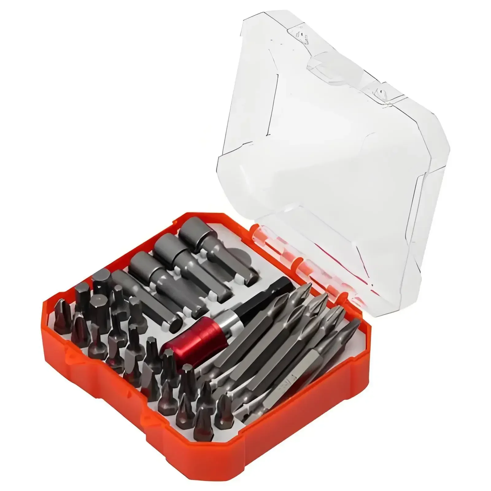 34-Piece batch set, electric screwdriver, one-word cross inner hexagon plum blossom screw sleeve tool