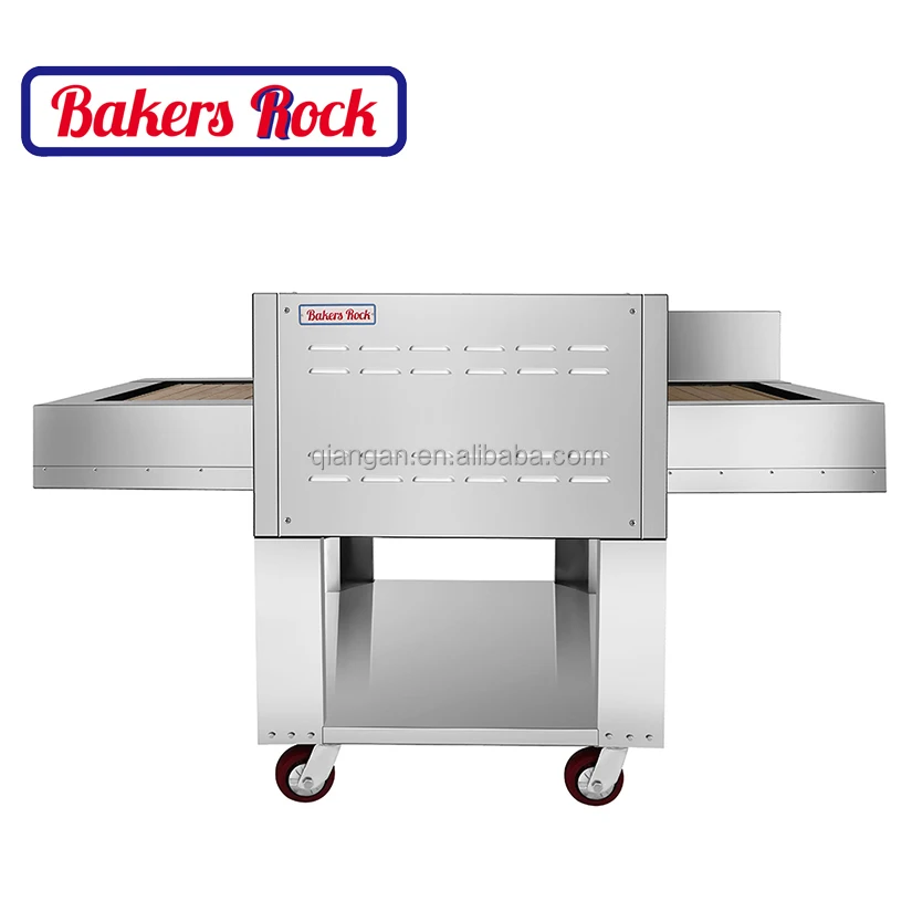 18 Inch Commercial Electric Brick Tunnel Oven 450 Degree Automated Pita & Pizza Stone Conveyor Baking Oven For Restaurant