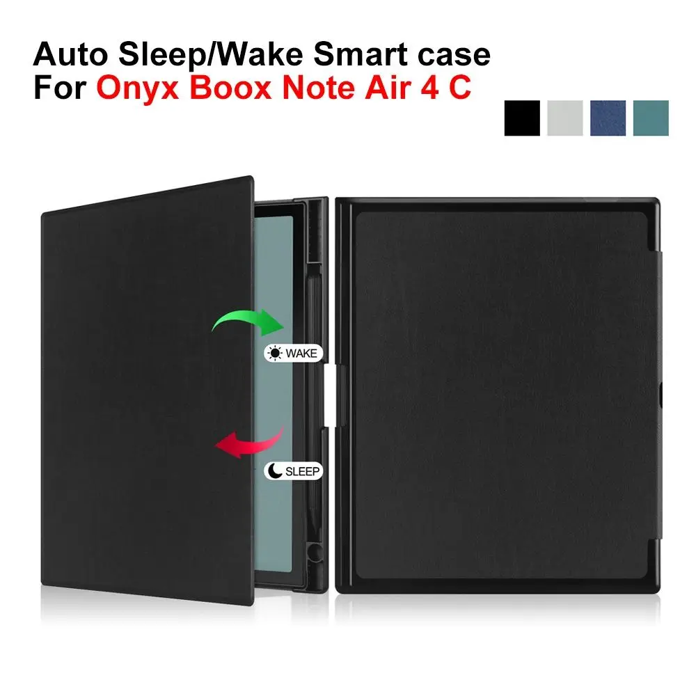 

Чехол для планшета с автоматическим режимом сна/пробуждения, 10,3 дюйма, противоударный чехол-книжка с гнездом для ручки, умный легкий чехол для Onyx Boox Note Air 4 C