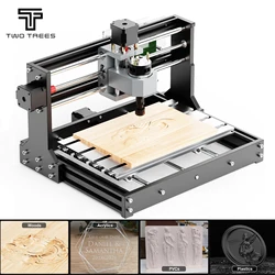 Twotrees TTC3018 Laser Engraver 775 Spindle Motor CNC Milling Engraving Machine Wood Router For MDF/Metal/Acrylic GRBL Control