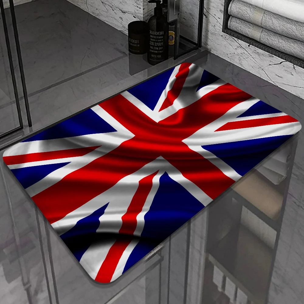 U-UK E-England Flag tappetino Retro scelta multipla soggiorno tappeto da cucina antiscivolo Modern Home Decor