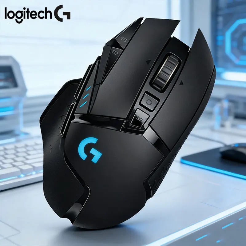 

Игровая мышь Logitech G502/M750/G304 с регулируемым весом, высокой точностью для FPS и точной отдачей в играх PUBG.