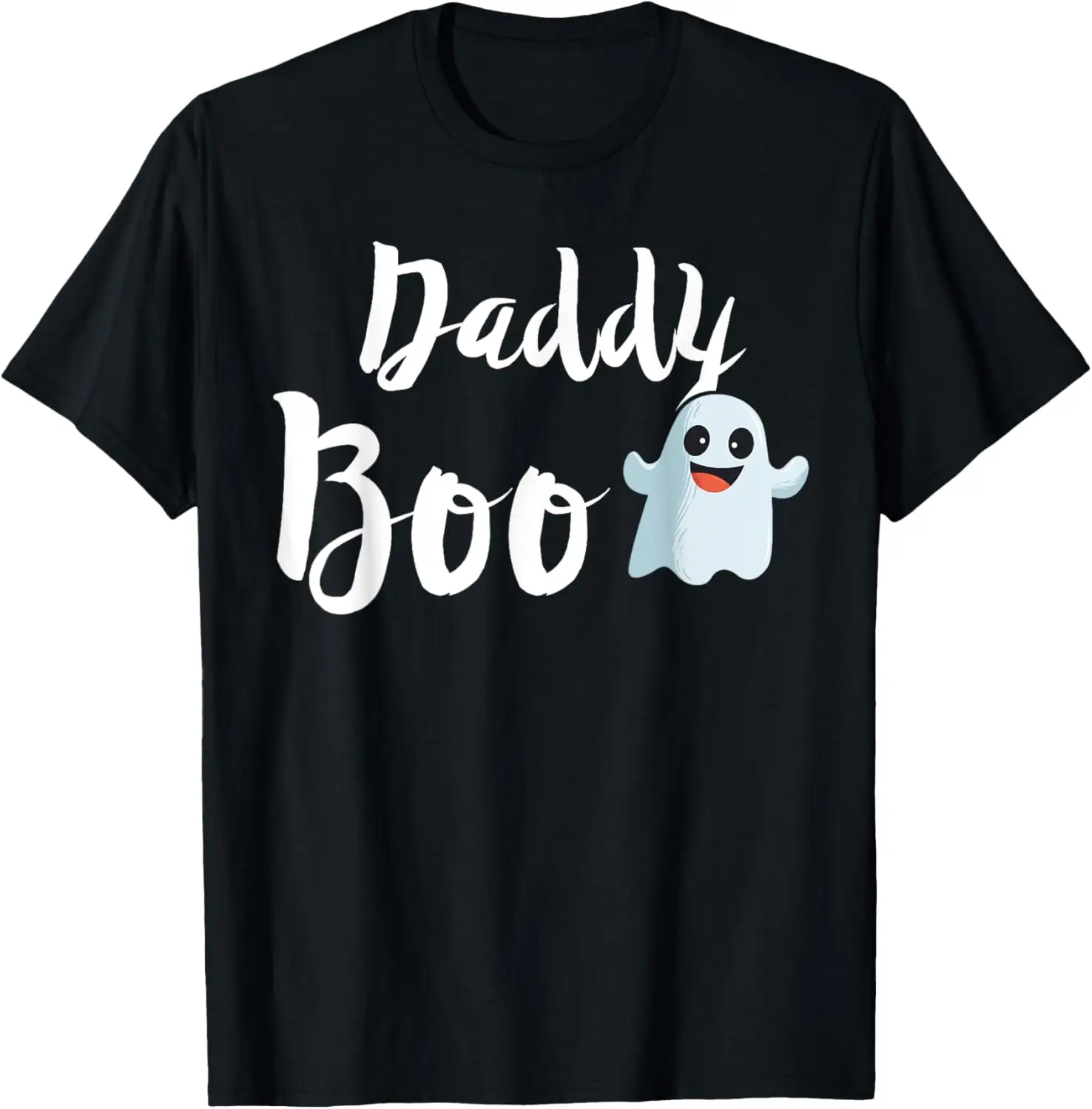 Daddy Boo Halloween Family Matching Ghost Dad T-Shirt