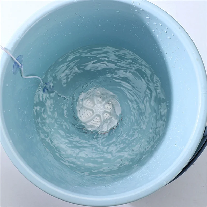 2PCS Mini Washing Machine USB Two-Way Rotating Turbine Portable Washing Machine for Sock Underwear for