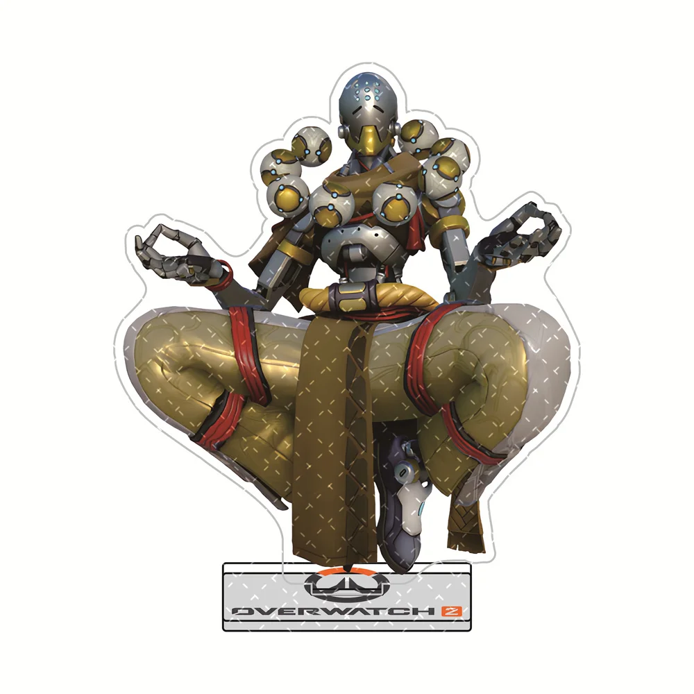 Overwatch 2 15cm Acrylic Stand Figures Genji, Hanzo, D.Va & More Popular Heroes Anime Collectible Merchandise Decoration Gift view 6