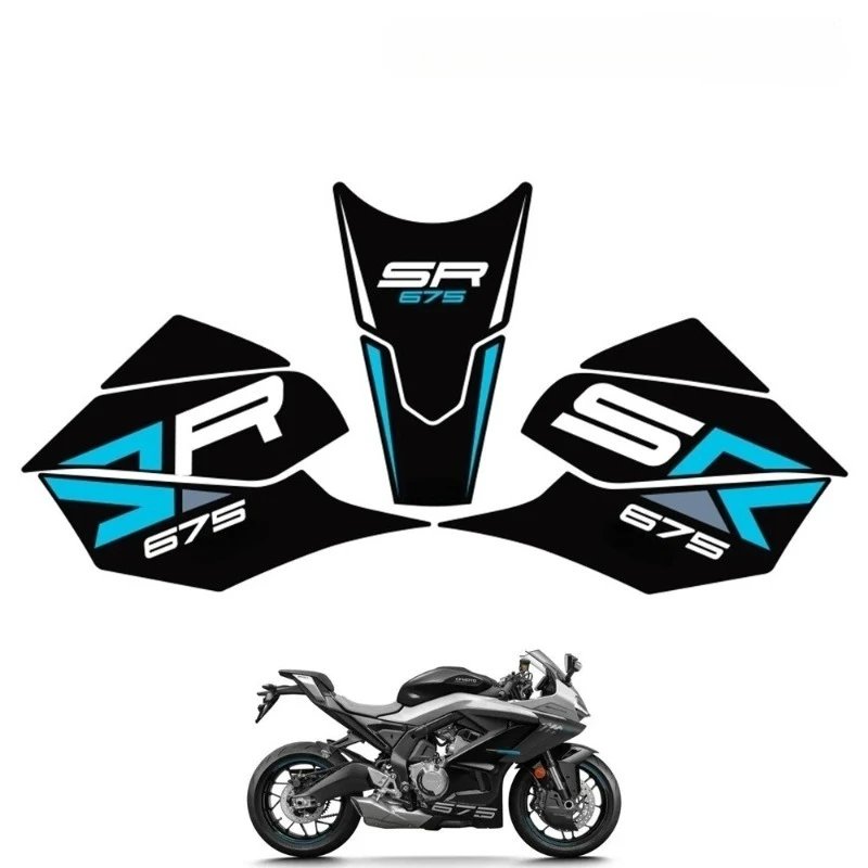 

Наклейка-протектор на бак мотоцикла CFMOTO 675SR 675 SR 675 SS CF Moto 675SR-R 675 SR-R, противоскользящие накладки для защиты коленей
